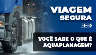 Viagem Segura - Aquaplanagem