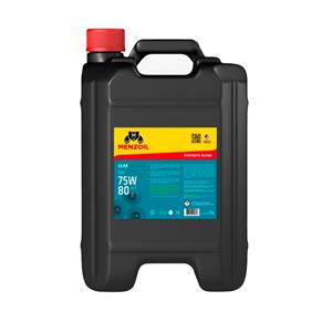 BALDE OLEO SINTETICO CAMBIO/DIFERENCIAL 75W80 API GL5 MENZOIL 20L 18315010 01.05.03.001