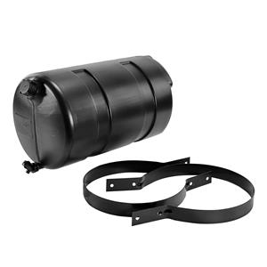 COROTE AGUA PLASTICO 25L C/CINTA S/SABONETEIRA PRETO 32006390 CD991158