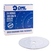 DISCO TACOGRAFO DIARIO 180 KM 16612011 DML005