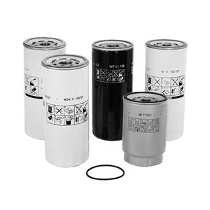 KIT ELEMENTO FILTRO COMBUSTIVEL/LUBRIFICANTE/SEPARADOR AGUA 07601038 SP2850-5