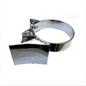 ABRACADEIRA CANO DESCARGA 4" CROMADO 08605052 TB2069B