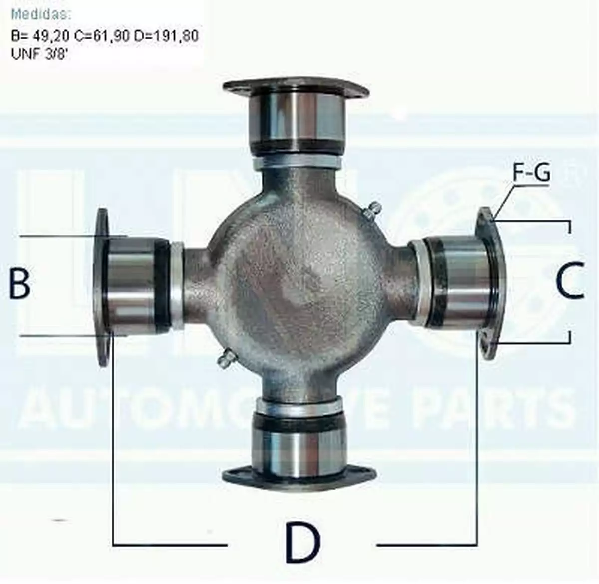 CRUZETA CARDAN - Roni Chaves