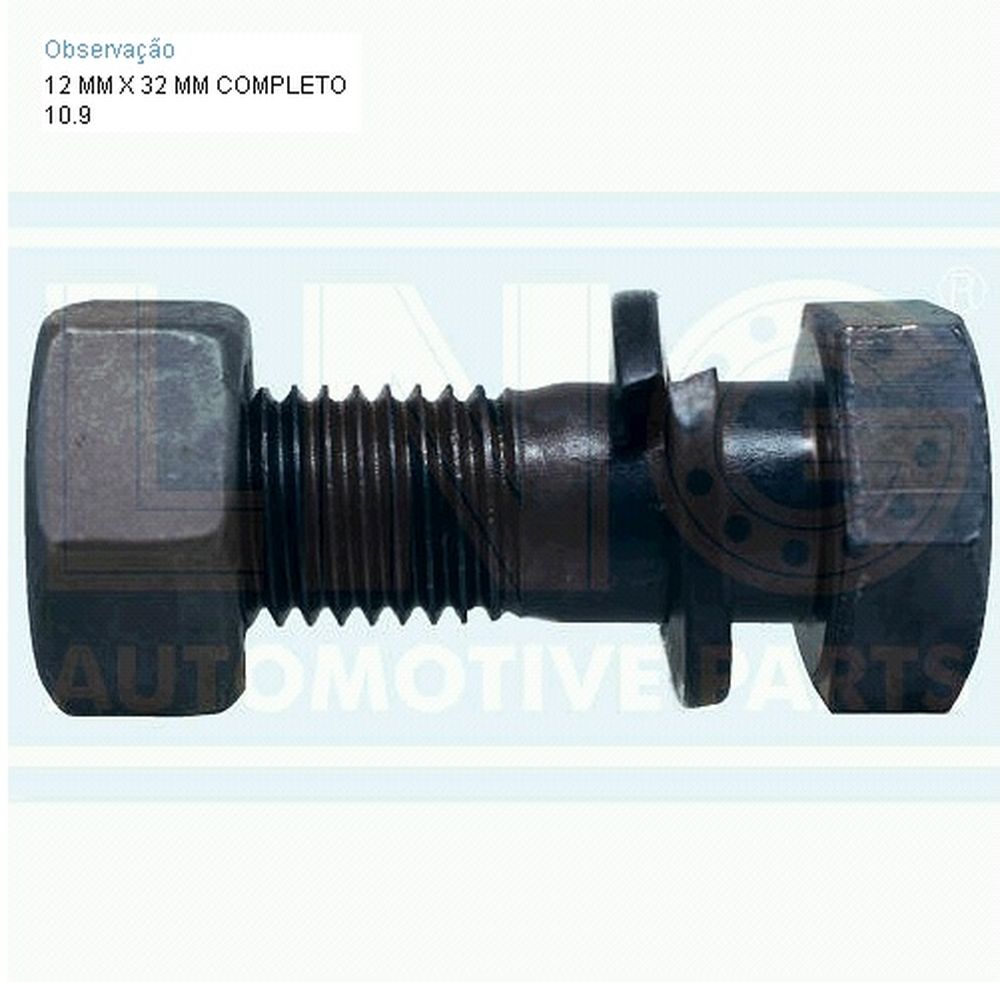 PARAFUSO FLANGE CARDAN C/PORCA - Roni Chaves