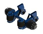 EIXO FIXO COMPLETO C/LEVANTE DUPLO CARRETA 09702765 9999999997