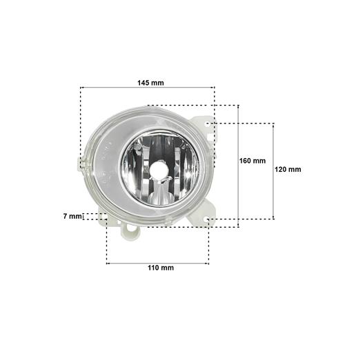 FAROL AUXILIAR ANTINEBLINA ESQUERDO 36009132 1.21802 