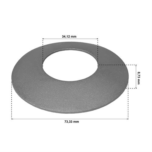 ARRUELA ENCOSTO ENGRENAGEM SATELITE EIXO SAIDA DIFERENCIAL 32007094 T59422 