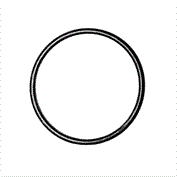 ANEL TAMPA TRASEIRA ALTERNADOR 04823010 1.120.210.001