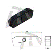 BALANCA PINO 50MM TRUCK DIREITA/ESQUERDA 09702382 0025-0