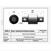 PINO TENSOR DUPLO 20501022 2044.3